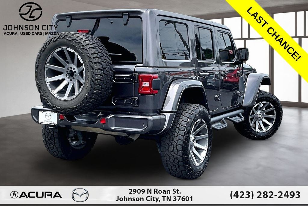 2021 Jeep Wrangler — side profile view