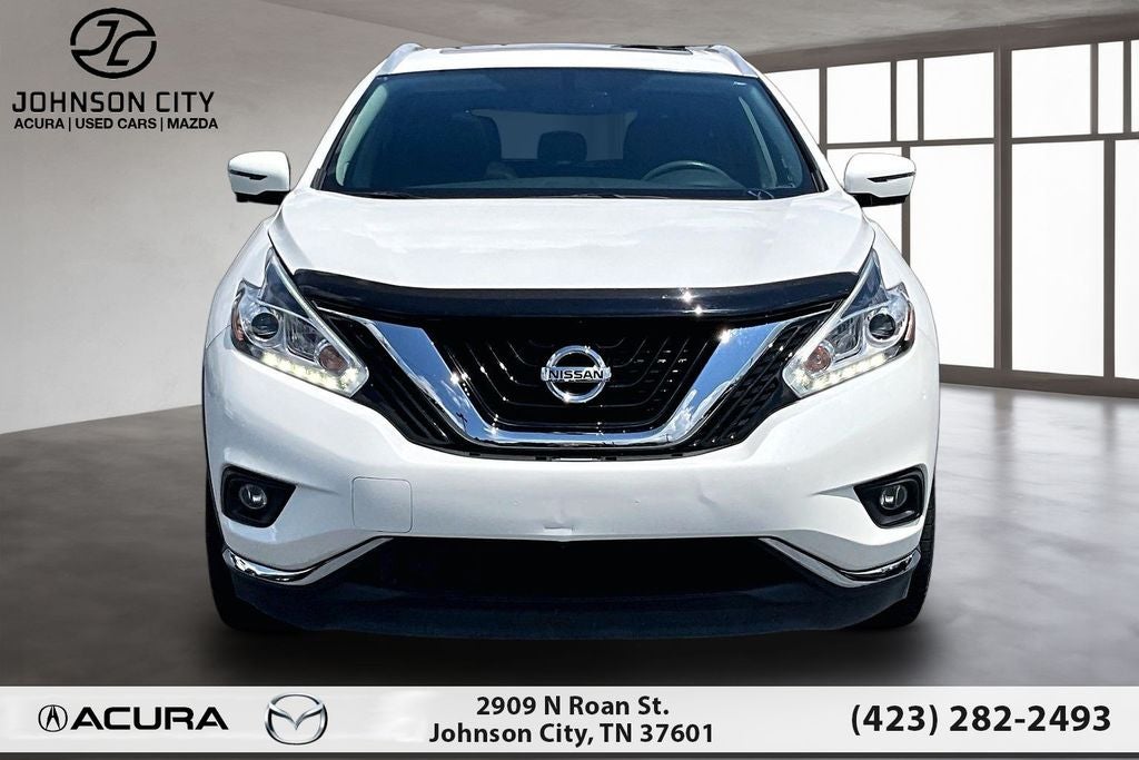 2017 Nissan Murano — rear three-quarter view