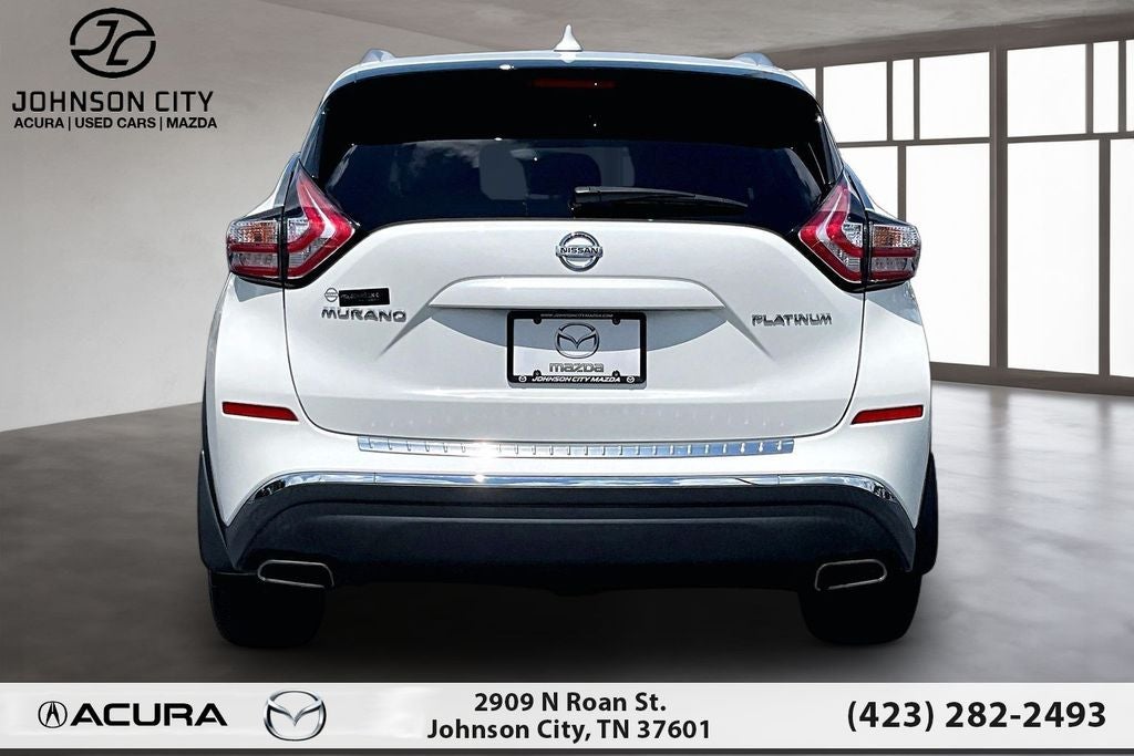 2017 Nissan Murano — interior view