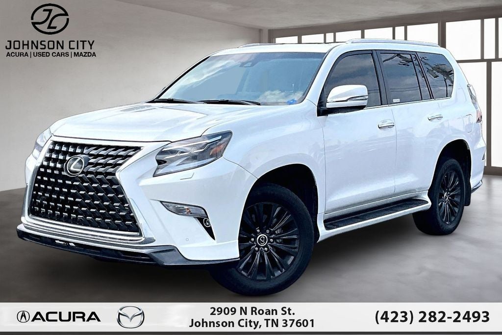 2023 Lexus GX 460 in White Pearl — front three-quarter view