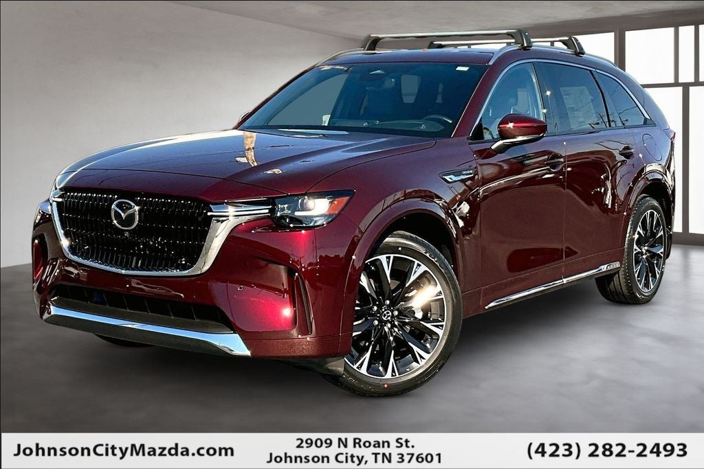 2026 Mazda Mazda CX-90 3.3 Turbo S Premium Plus AWD in Artisan Red Premium — front three-quarter view