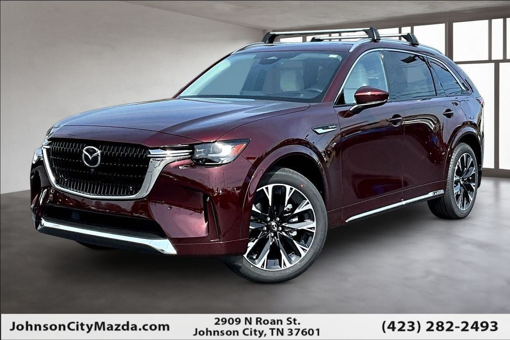 2026 Mazda Mazda CX-90 3.3 Turbo S Premium Plus AWD in Artisan Red Premium — front three-quarter view