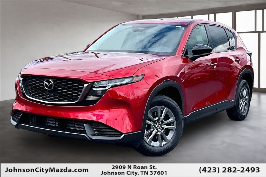 2026 Mazda Mazda CX-5 2.5 S Select AWD in Soul Red Crystal Metallic — front three-quarter view