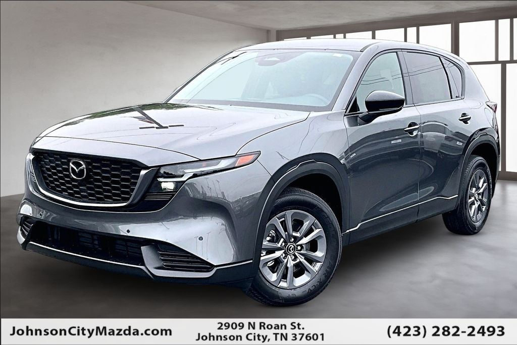 2026 Mazda Mazda CX-5 2.5 S Select AWD in Machine Gray Metallic — front three-quarter view