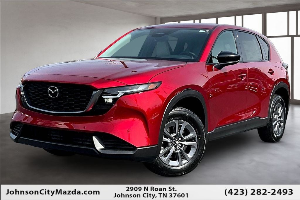 2026 Mazda Mazda CX-5 2.5 S Select AWD in Soul Red Crystal Metallic — front three-quarter view