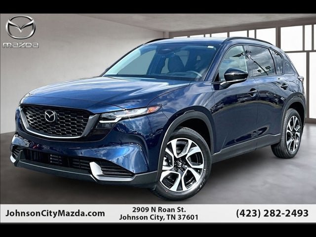 2026 Mazda Mazda CX-5 2.5 S Preferred AWD in Navy Blue Mica — front three-quarter view