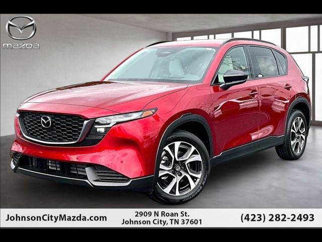 2026 Mazda Mazda CX-5 2.5 S Preferred AWD in Soul Red Crystal Metallic — front three-quarter view