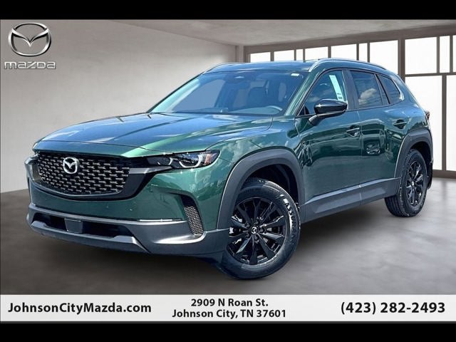 2026 Mazda Mazda CX-50 2.5 S Preferred AWD in Cypress — front three-quarter view