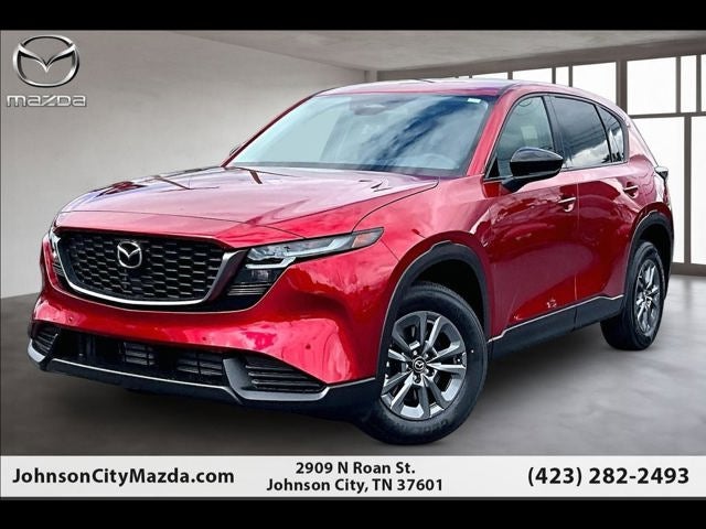 2026 Mazda Mazda CX-5 2.5 S Select AWD in Soul Red Crystal Metallic — front three-quarter view