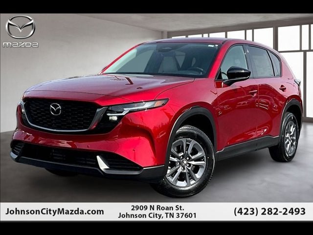 2026 Mazda Mazda CX-5 2.5 S Select AWD in Soul Red Crystal Metallic — front three-quarter view