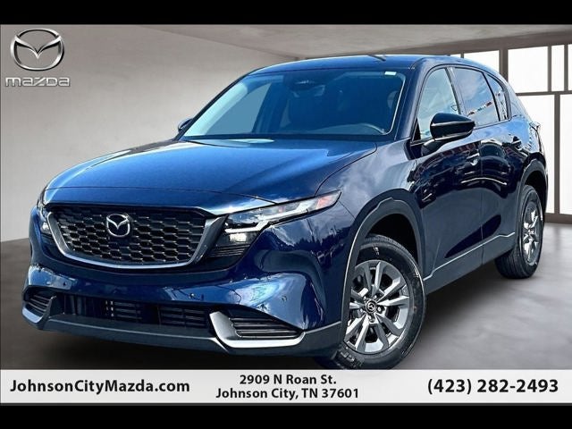 2026 Mazda Mazda CX-5 2.5 S Select AWD in Navy Blue Mica — front three-quarter view