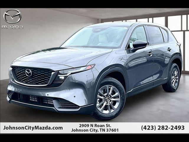 2026 Mazda Mazda CX-5 2.5 S Select AWD in Machine Gray Metallic — front three-quarter view
